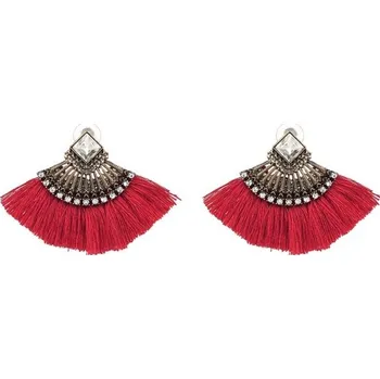 Náušnice Dámské náušnice A2825 červená