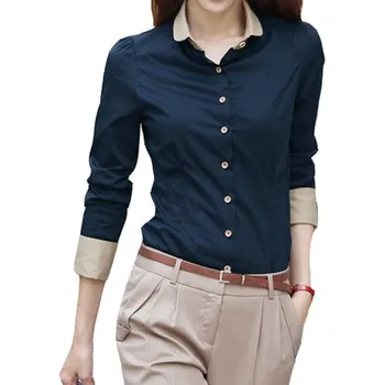 Dámská košile Dámská tmavě modrá košile M