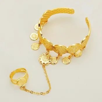 Náramek Dámský náramek přes prst H623