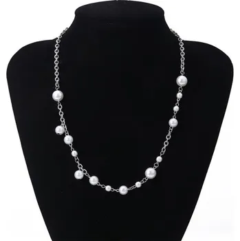 Náhrdelník Dámský náhrdelník s perlami D276 1