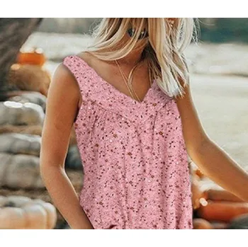 Dámský letní top B135 růžová XS