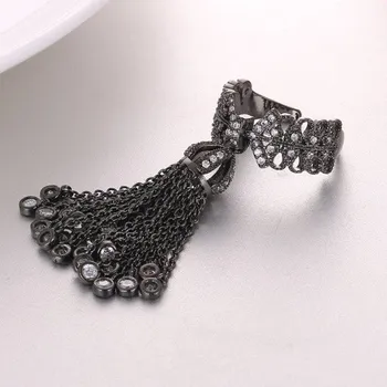 Prsten Dámský prstýnek D2518 černá