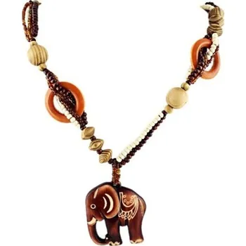 Náhrdelník Dámský dlouhý náhrdelník se slonem D370