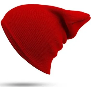 Čepice Dámská stylová zimní čepice J3259 červená