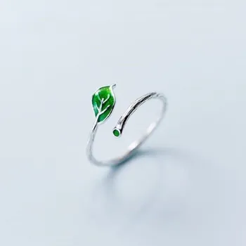 Prsten Dámský prstýnek s listem