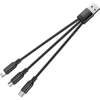 Datový kabel Datový USB kabel 3v1 15 cm