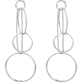 Náušnice Dámské náušnice G1336 stříbrná 4