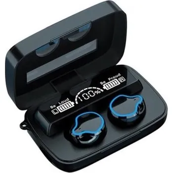 Sluchátka Bezdrátová bluetooth sluchátka s nabíjecím boxem se svítilnou