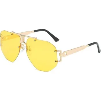 Dámské sluneční brýle E1733 žlutá