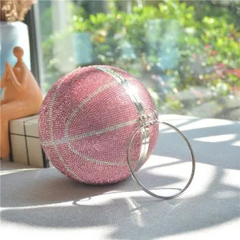 Kabelka Dámská kabelka míč s kamínky M1235