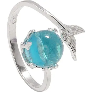 Prsten Dámský prstýnek s ocasem mořské panny D2965