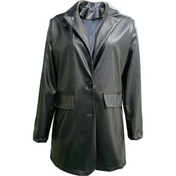 Dámské sako Dámský kožený blejzr P1463 L