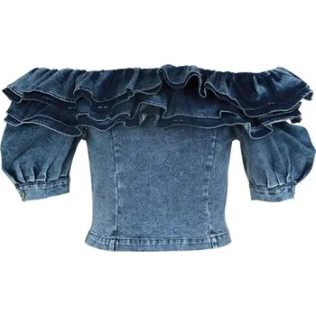 Dámská halenka Dámská džínová blůza S