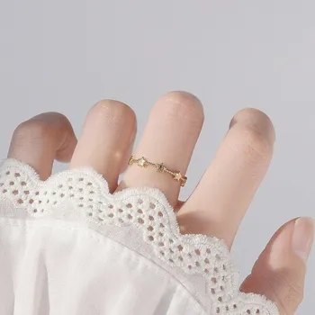 Prsten Dámský prstýnek s hvězdou D1661 2