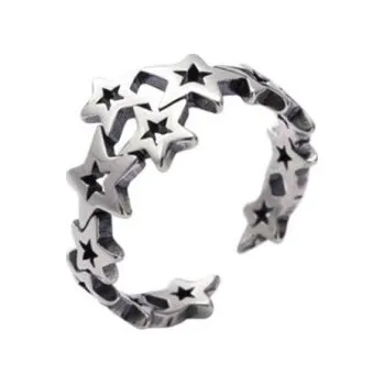 Prsten Dámský prstýnek hvězdy D1568