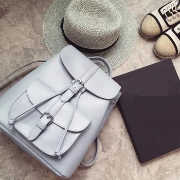 Sportovní batoh Dámský batoh E818 světle šedá