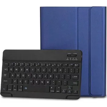 Klávesnice pro tablet Bezdrátová klávesnice s pouzdrem modrá