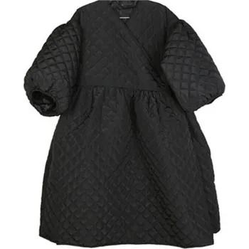 Dámský kabát Dámský prošívaný kabát P2562 XS