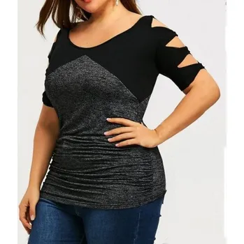Dámské tričko Dámský plus size top 3XL
