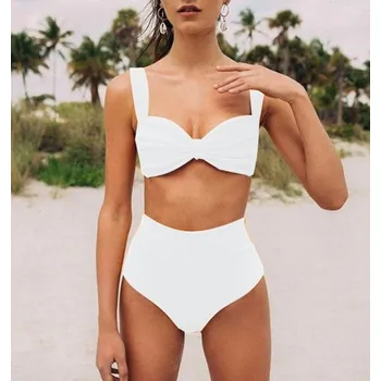 Dámské plavky Dámské bikiny P1005 bílá M