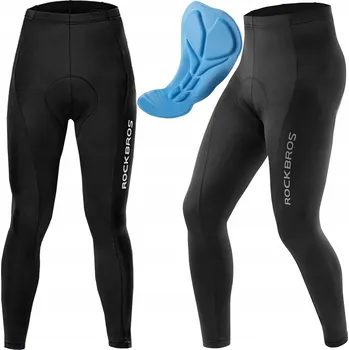 Cyklistické oblečení Cyklistické kalhoty dlouhé Rockbros 3XL černé