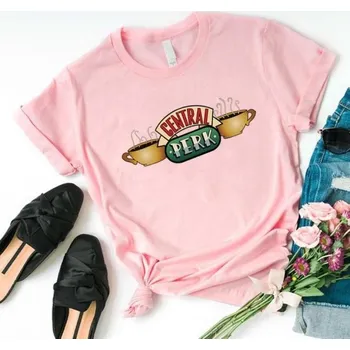 Dámské tričko s potiskem B211 růžová M