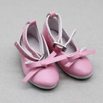 Doplněk pro panenku Baleríny s mašlí pro panenku A141 růžová