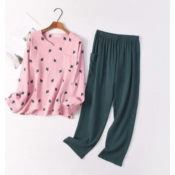 Dámské pyžamo Dámské pyžamo P2959 růžová M