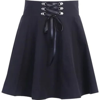 Dámská sukně Dámská sukně s vysokým pasem a šněrováním S
