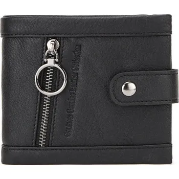 Peněženka Dámská kožená peněženka malá M389 černá