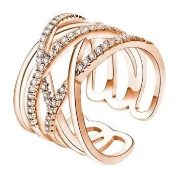 Prsten Dámský prstýnek D1123 starorůžová