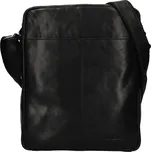 Pánská kožená taška přes rameno SendiDesign Felix - černá