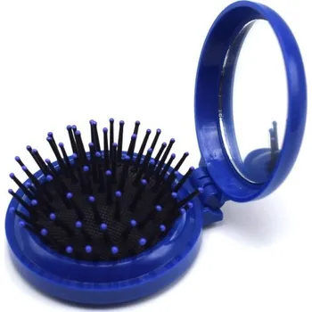 kartáč na vlasy Cestovní kartáč na vlasy modrá