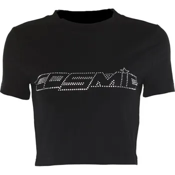 Dámský crop top černý S