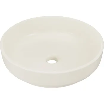 Umyvadlo na desku RIVER I 40 cm ivory