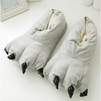 Dámské pantofle Dámské bačkory s drápy šedá 39-42