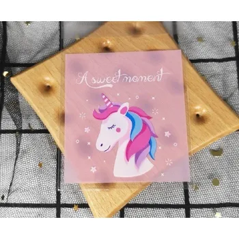 Dárková taška Dárkový sáček s jednorožcem 100 ks S