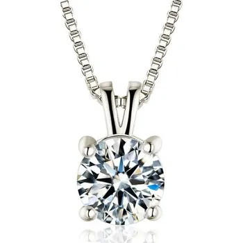 Náhrdelník Dámský náhrdelník s krystalem M29 45 cm