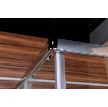 Sprchový kout Polysan hluboký s posuvnými dveřmi 110 x 90 cm