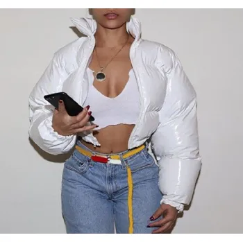 Dámská bunda Dámská zimní bunda P1577 bílá M