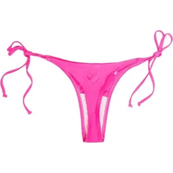 Dámské plavky Dámský spodní díl plavek P1107 tmavě růžová XL
