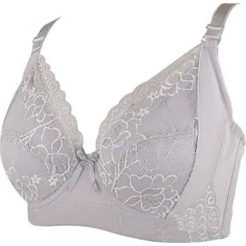 Podprsenka Dámská podprsenka s mašlí J3003 světle šedá 95E