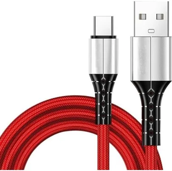 Datový kabel Datový kabel USB / USB-C K668 červená 1