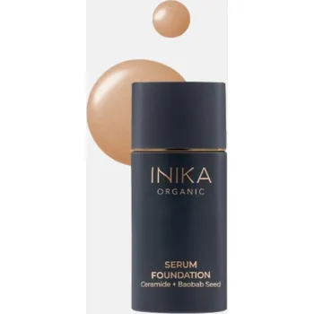 Přípravek na tvář Inika Organic Přírodní lehký pečující make-up (Odstín: Fearless (25 ml))