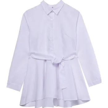 Dámská halenka Bílá halenka se zavazováním M