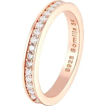 Prsten Dámský prstýnek D1454 starorůžová 6