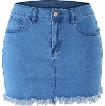 Dámská sukně Dámská džínová mini sukně G26 XXL