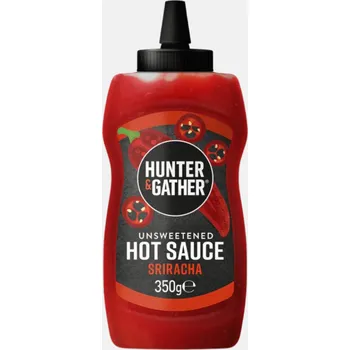 Omáčka Hunter & Gather Pálivá omáčka Sriracha bez přidaného cukru
