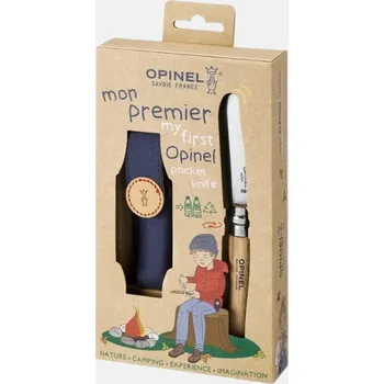 kapesní nůž Opinel Můj první kapesní nůž + pouzdro na opasek