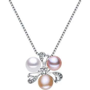 Náhrdelník Dámský náhrdelník s perlami D536 2